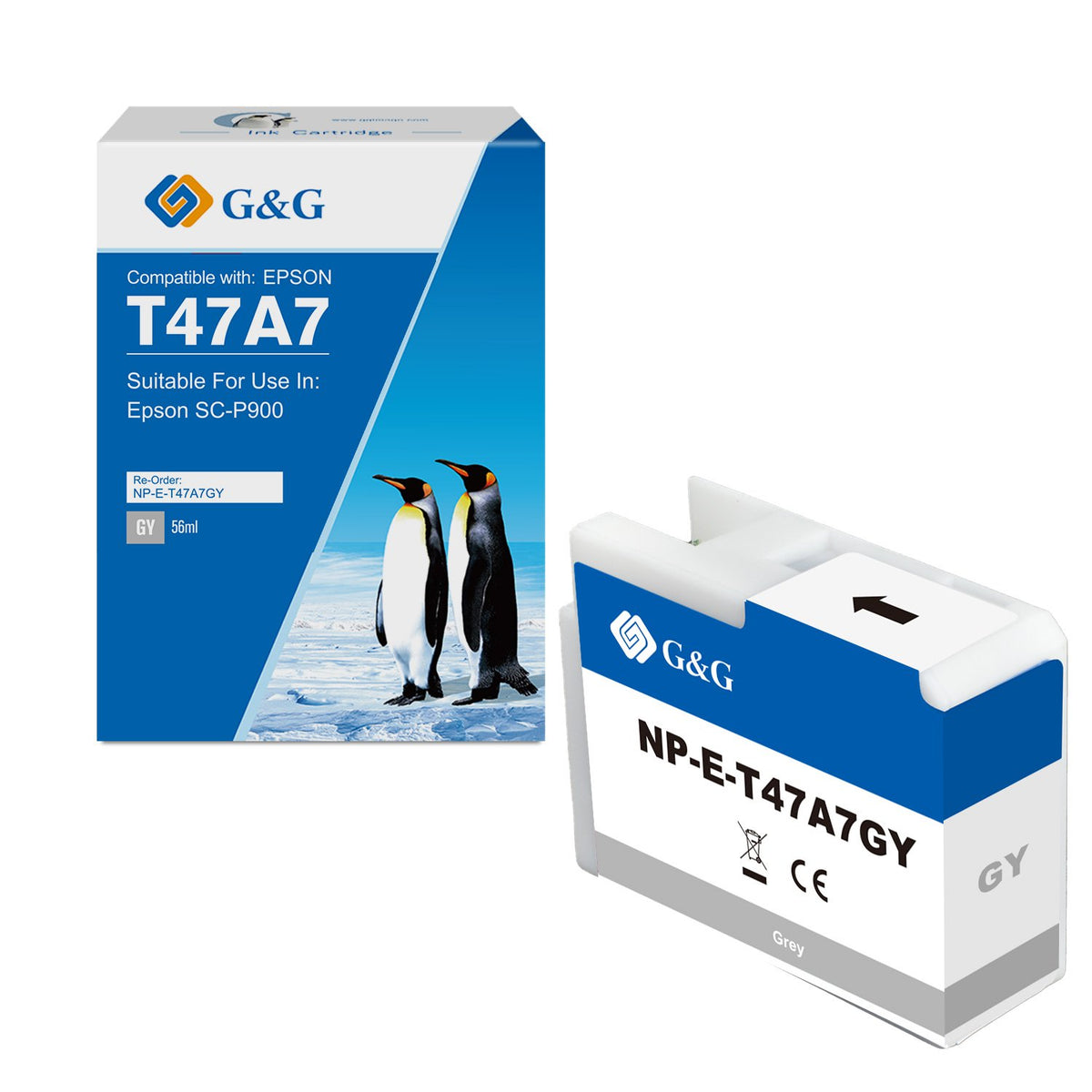 Compatible Epson T47A7 Grey IC C13T47A700