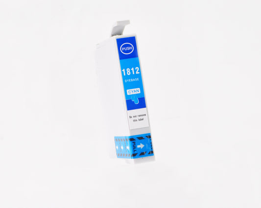 Comp Epson T1812 XP102 Hi Yld Cyan Ink T18024010 also for T18124010 18XL [E1812]