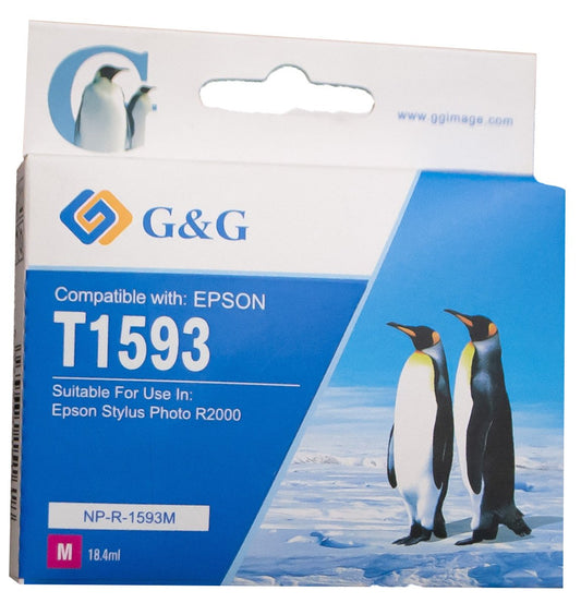Comp Epson G+G T1593 Magenta Ink Ctg C13T159340