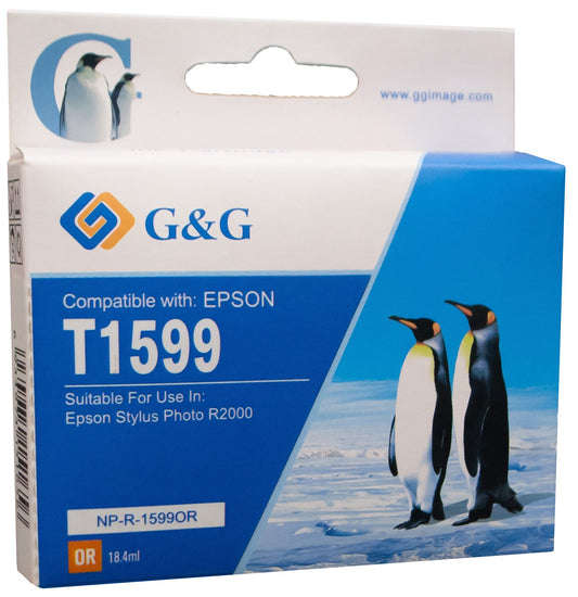 Comp Epson G+G T1599 Orange Ink Ctg C13T159940