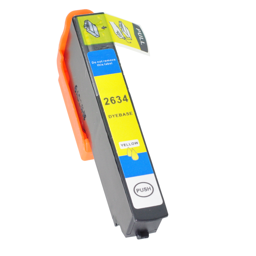 Comp Epson T2634 (26XL) Yellow Hi Cap Ink T26344010 also for T26144010 [E2634]