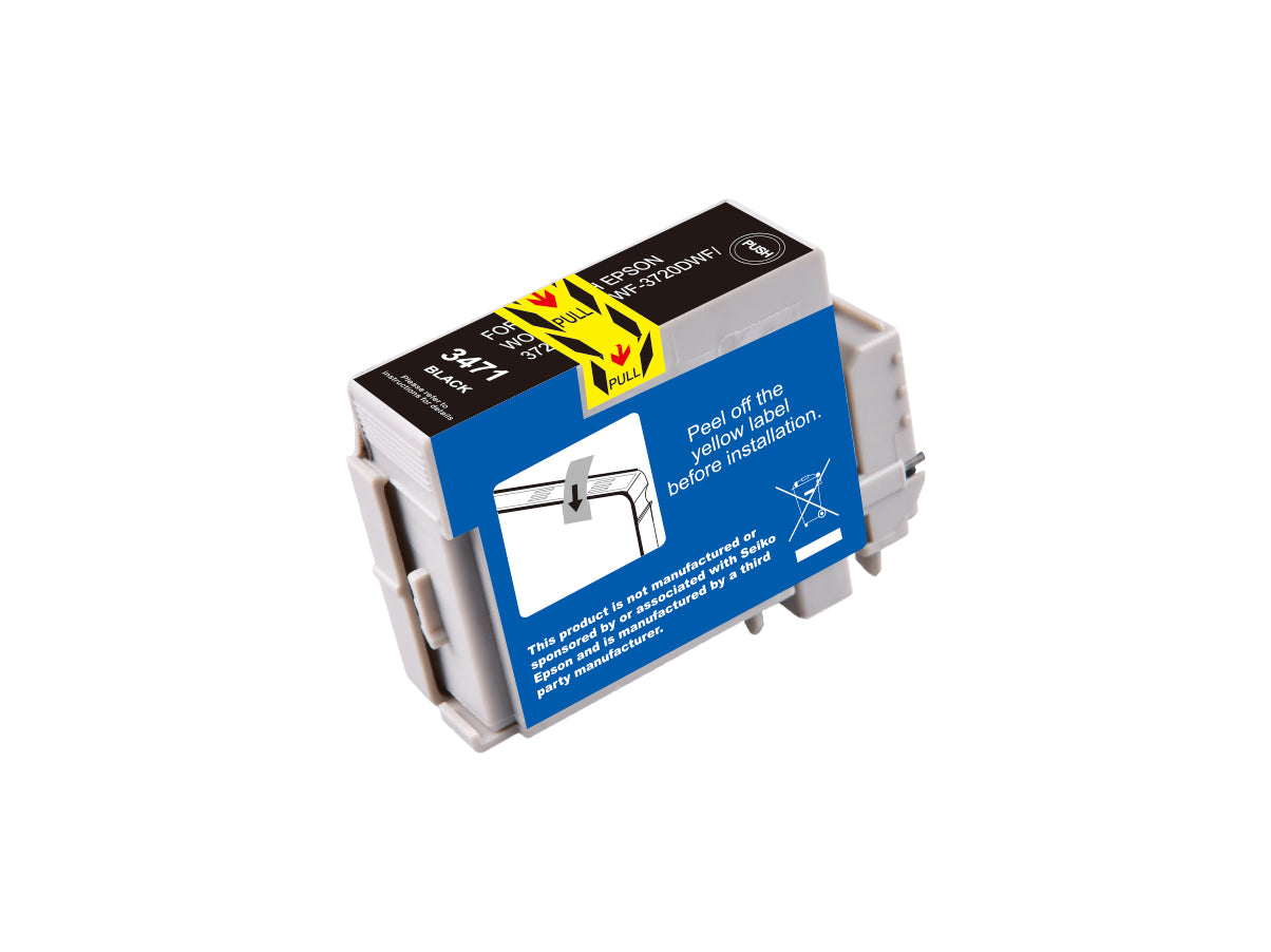 Comp Epson G+G T3471 (34XL) Black Hi Cap Ink T34714010  NP-R-3471BK(PG)