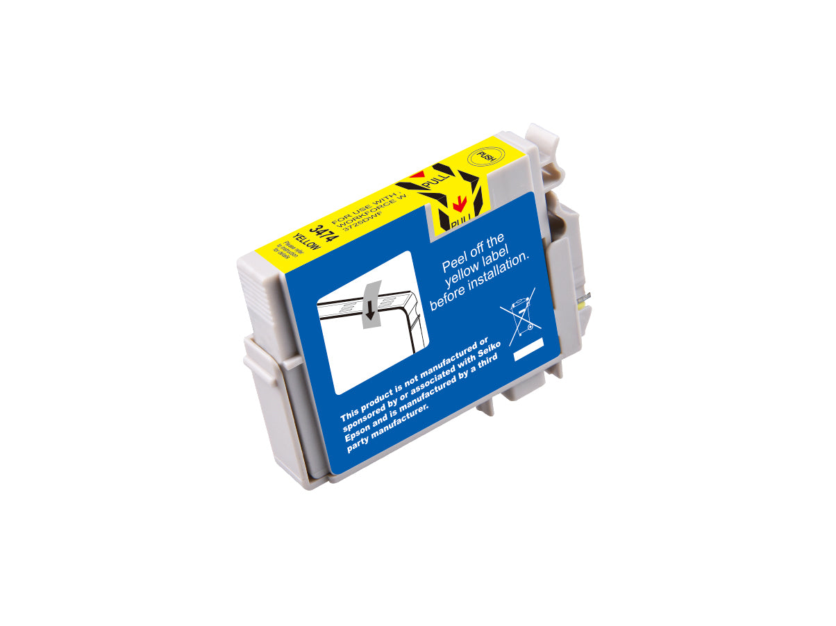 Comp Epson G+G T3474 (34XL) Yellow Hi Cap Ink T34744010  NP-R-3474Y(PG)