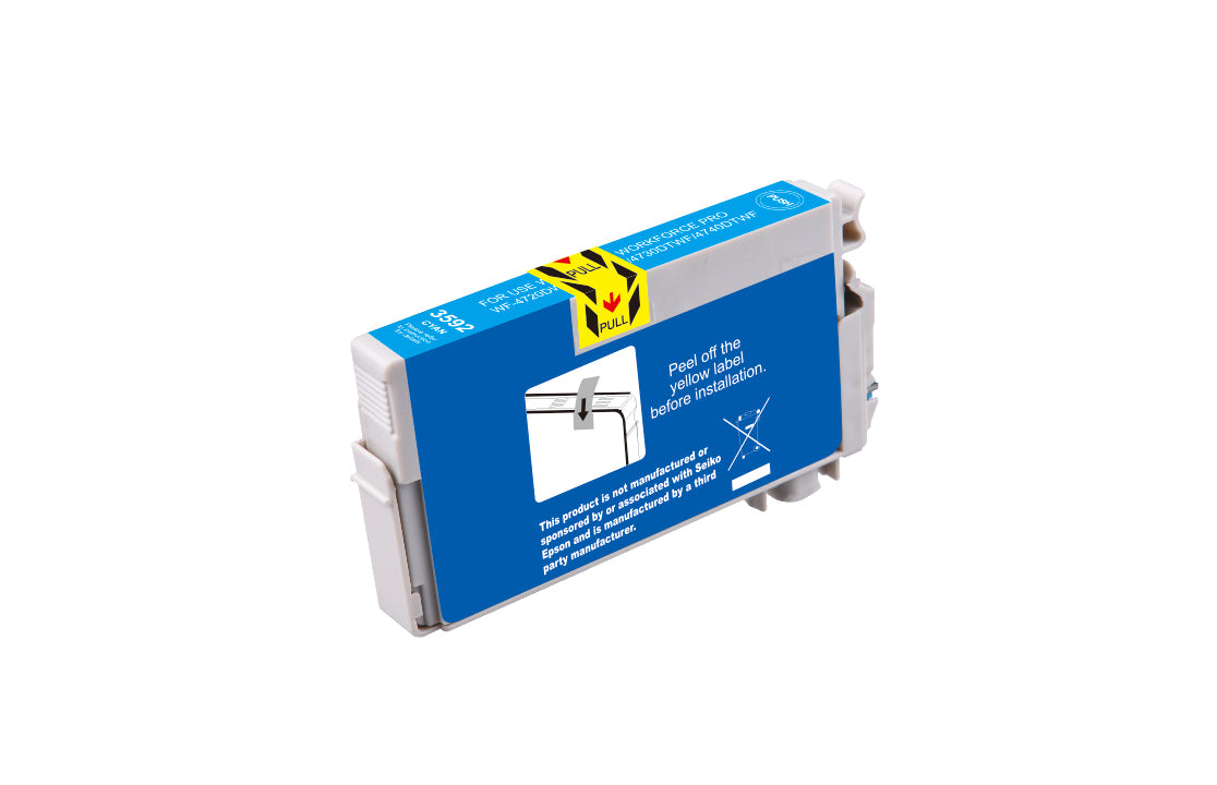 Comp Epson G+G T3592 (35XL) Cyan Hi Cap Ink T35924010  NP-R-3592C(PG)