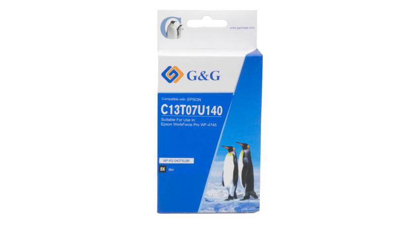 Comp Epson G+G 407XL C13T07U140 Black Ink Ctg