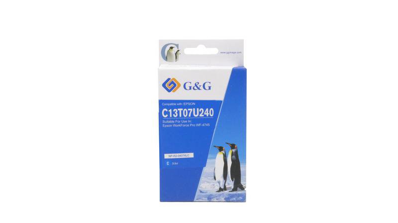 Compatible Epson G+G 407XLC Ink Ctg