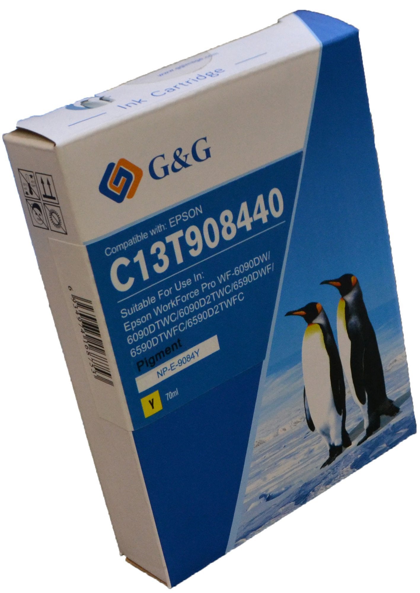 Comp Epson G+G T9084 High Capacity Yellow Ink Ctg C13T908440