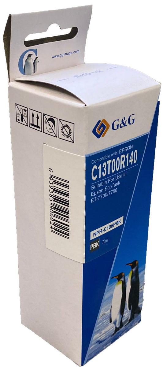 Comp Epson 106 Ecotank Photo Black Ink Bottle C13T00R140