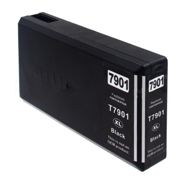 Compatible Epson T7901 Hi Cap Black Ink Ctg 79XL T79014010