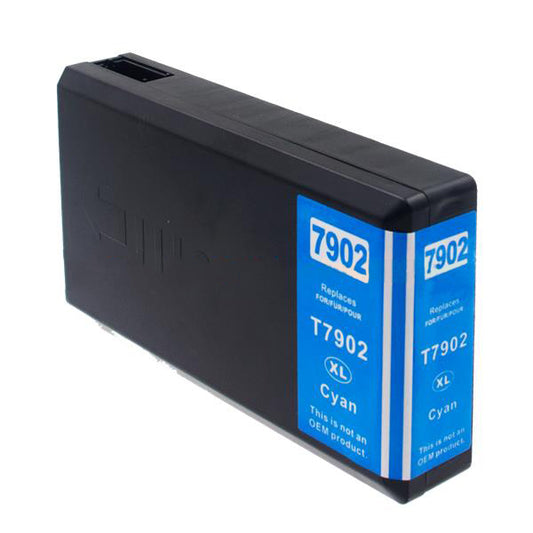 Comp Epson T7902 Hi Cap Cyan Ink Ctg 79XL T79024010