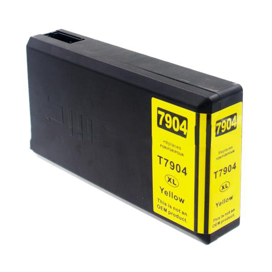 Comp Epson T7904 Hi Cap Yellow Ink Ctg 79XL T79044010
