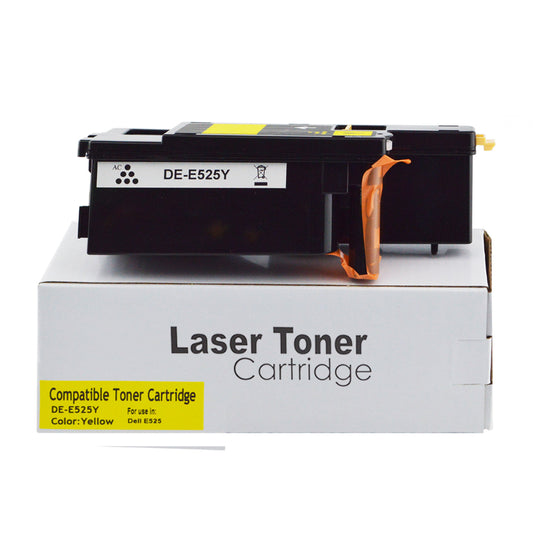 Remanufactured Dell E525W Yellow Toner 593-BBLV also for 593-BBJW
