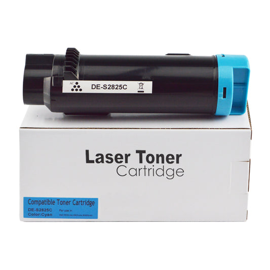 Compatible Dell H625 Hi Cap Cyan Toner 593-BBSD