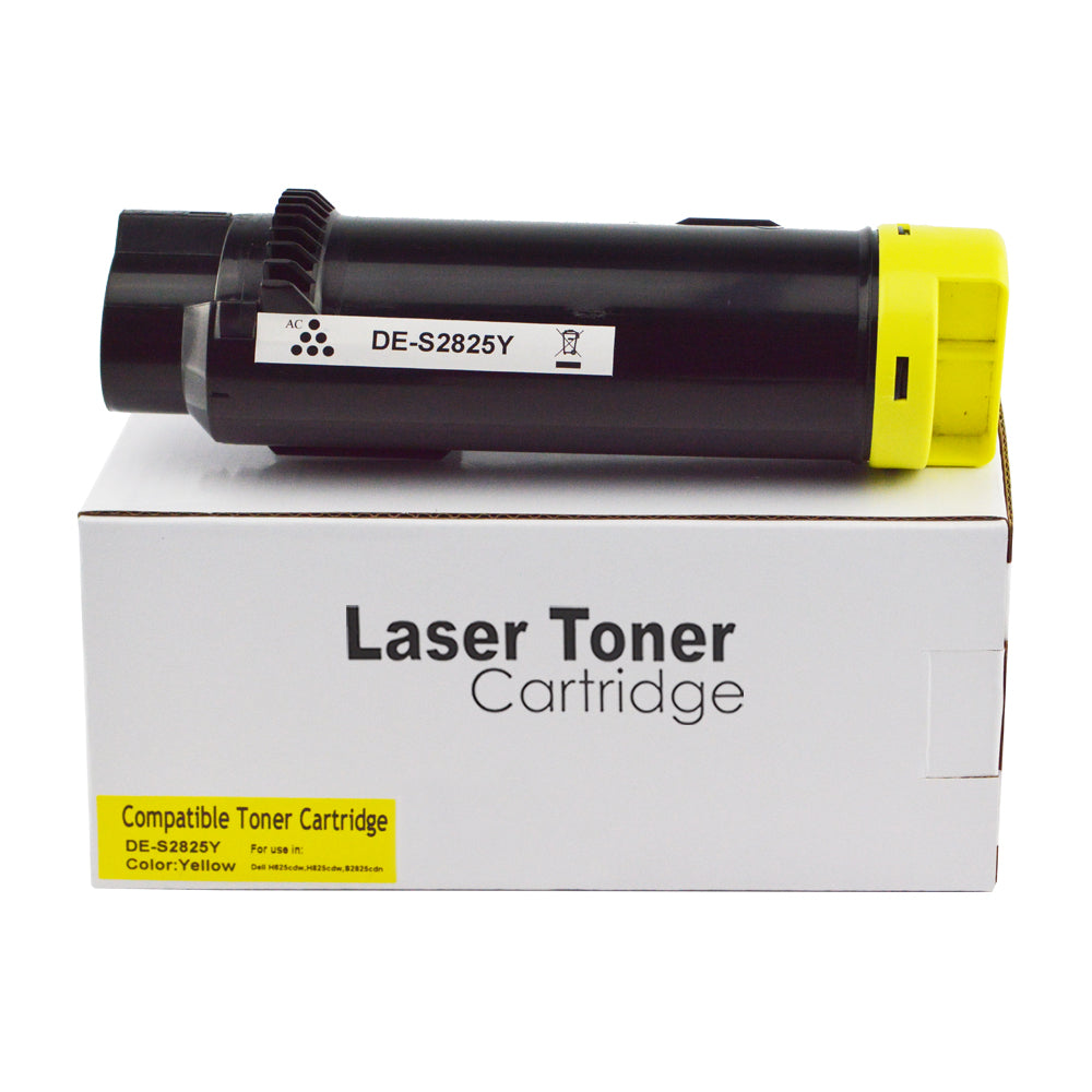 Compatible Dell H625 Hi Cap Yellow Toner 593-BBSE
