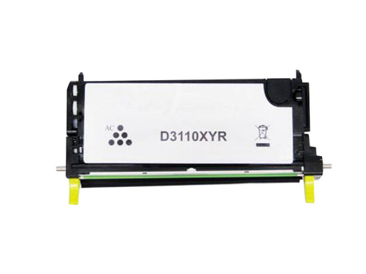 Reman Dell 3110CN Hi Cap Yellow Toner 593-10173 DLNF556