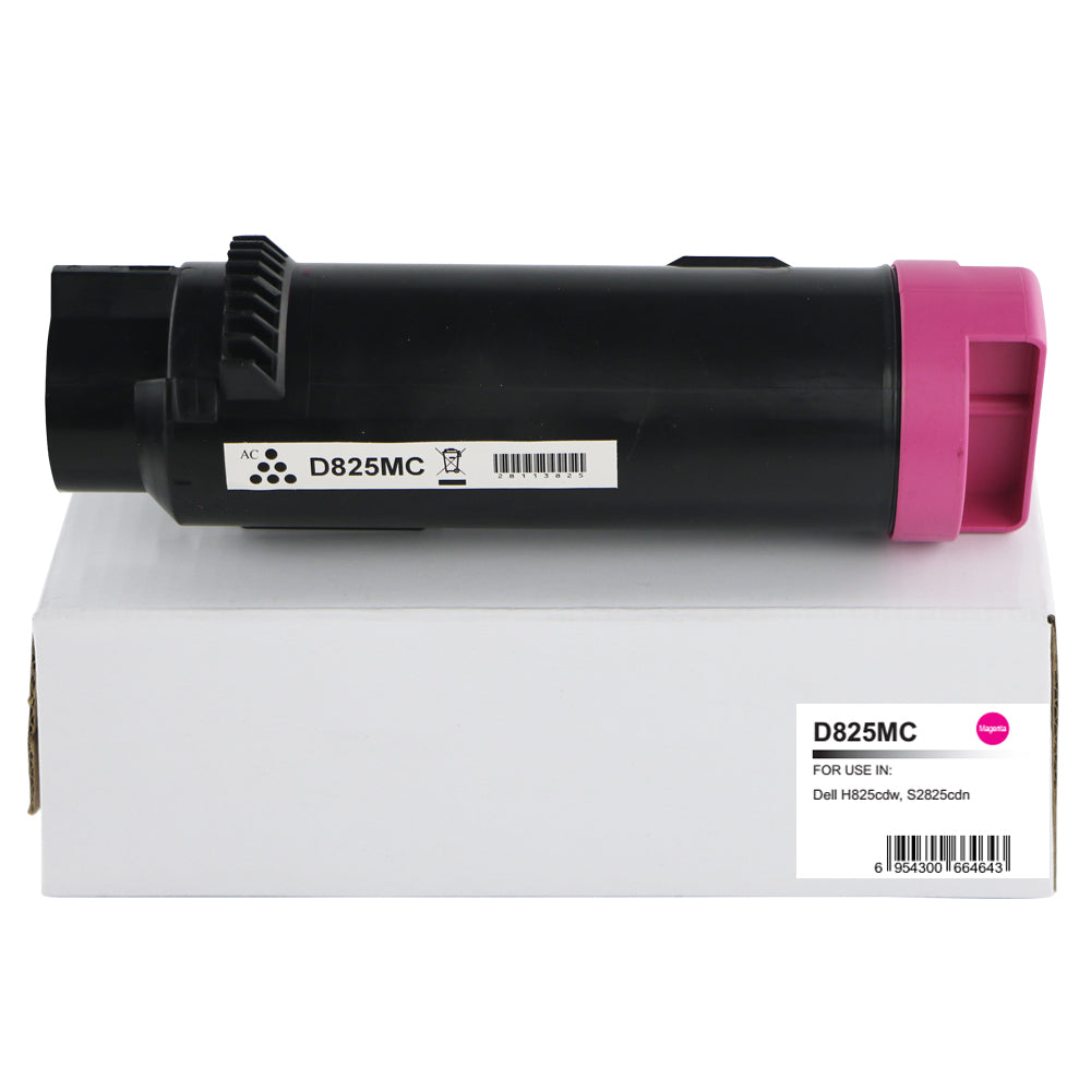 Compatible Dell H825 Extra Hi Cap Magenta Toner 593-BBRT
