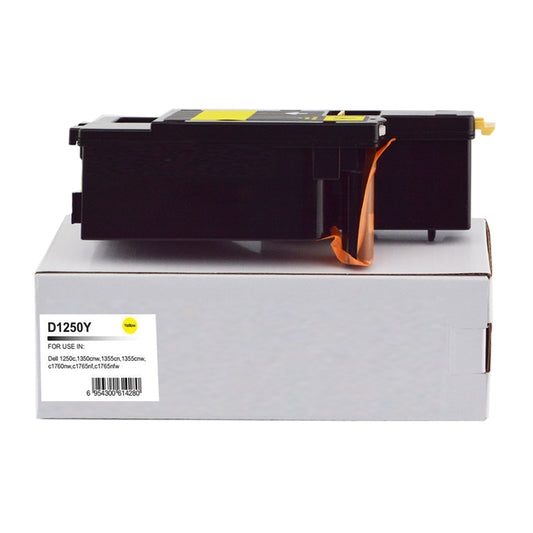 Compatible Dell 1250 Yellow Toner 593-11019