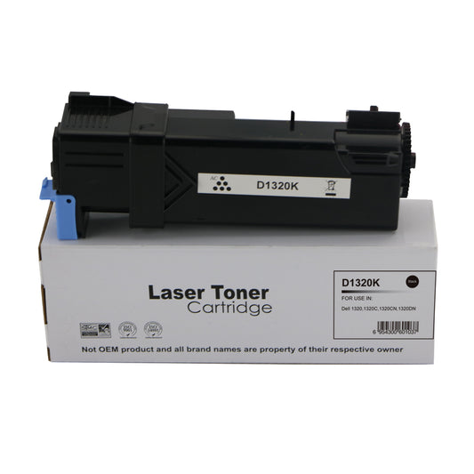 Compatible Dell 1320C Black Toner 593-10258 KU052BK