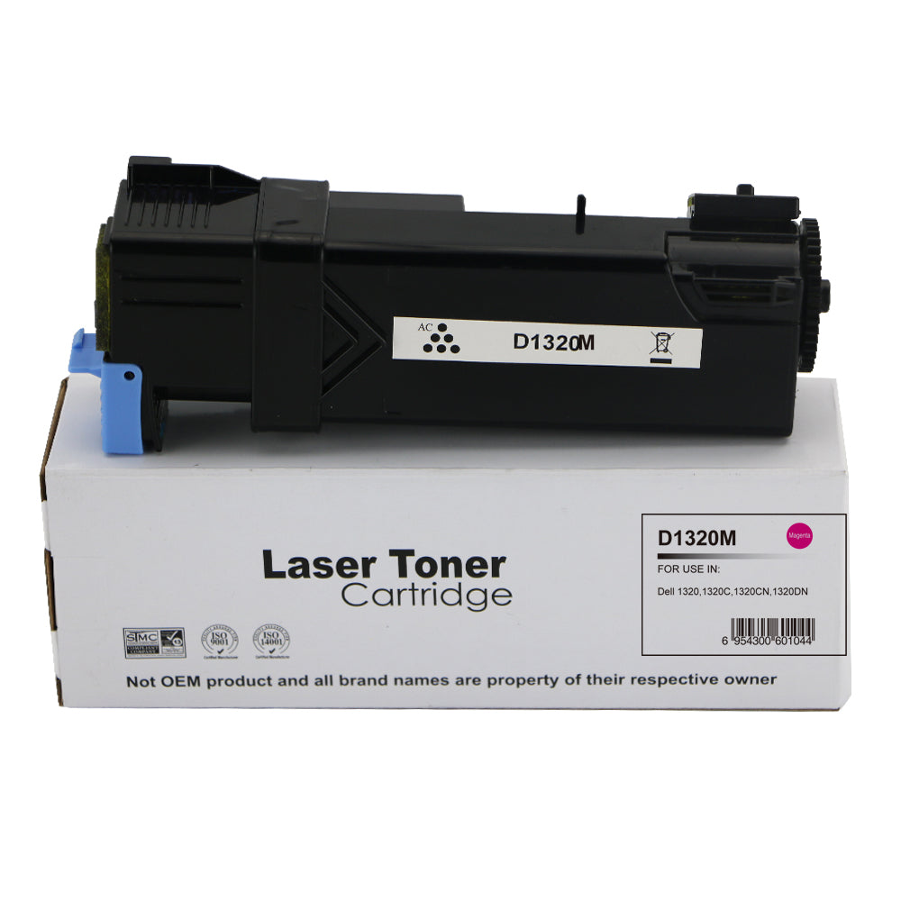 Compatible Dell 1320C Magenta Toner 593-10261 KU055M