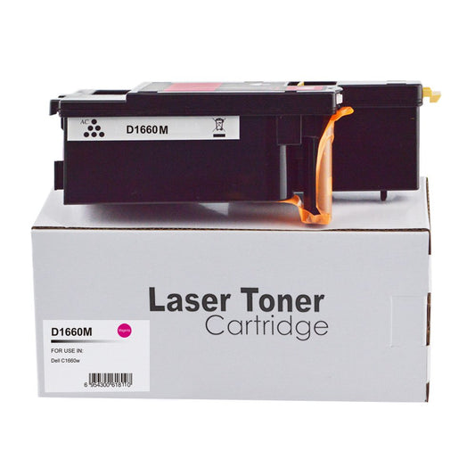 Compatible Dell C1660W Magenta Toner 593-11128