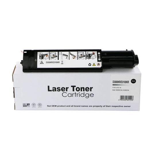Remanufactured Dell 3000 Black Toner Ctg 593-10067