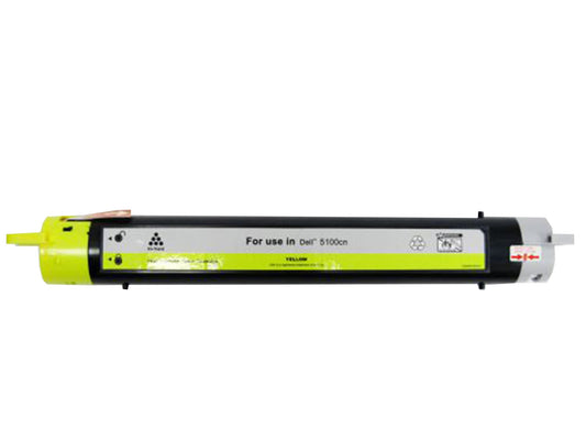 Remanufactured Dell 5100 CN Yellow Hi Yld Toner 593-10053
