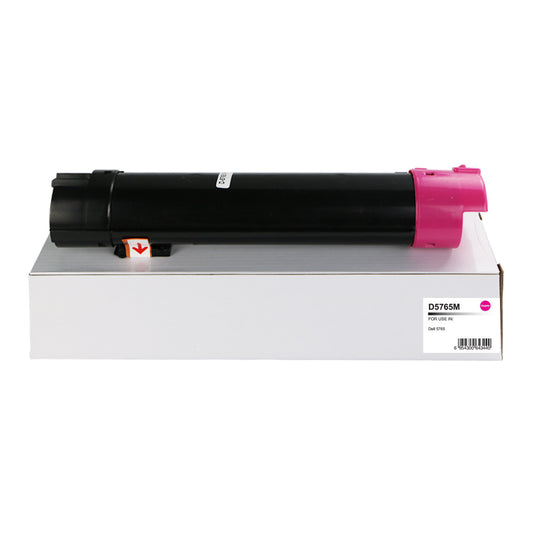 Compatible Dell C5765 Magenta Toner 593-BBCX