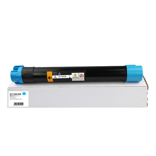 Remanufactured Dell 7130 Hi Cap Cyan Toner Ctg 593-10876 31PHT