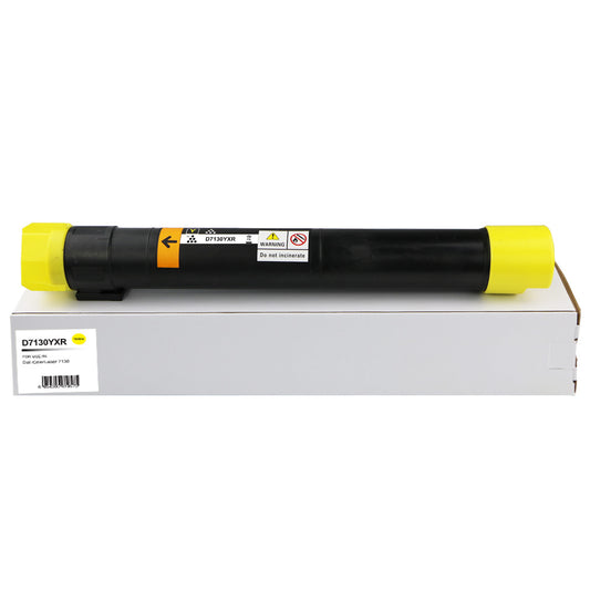 Remanufactured Dell 7130 Hi Cap Yellow Toner Ctg 593-10878 61NNH