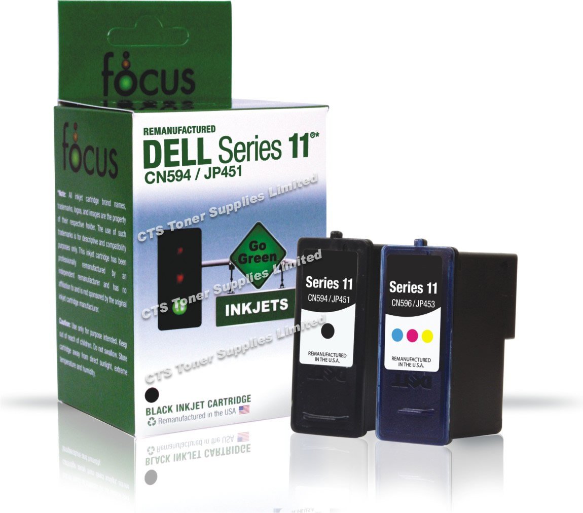 Reman Dell 948 Black Ink 592-10275 Series 11 JP-451 CN594