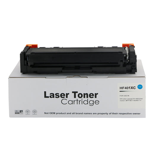 HP CF401X Cyan Hi Yld Toner also for HP 201X