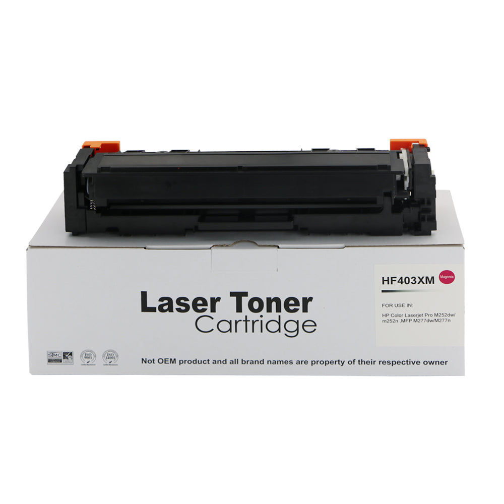 HP CF403X Magenta Hi Yld Toner also for HP 201X