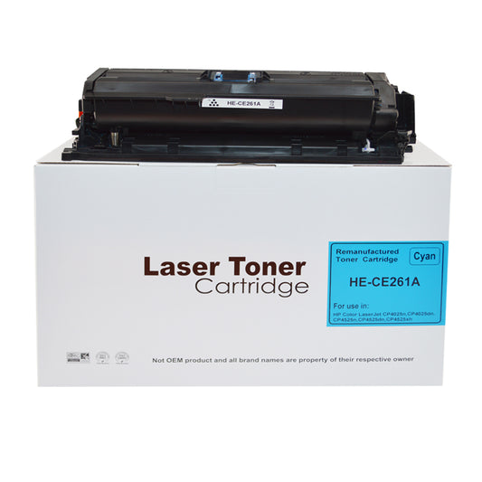 Remanufactured HP Laserjet CP4025 Cyan CE261A Toner HP648A