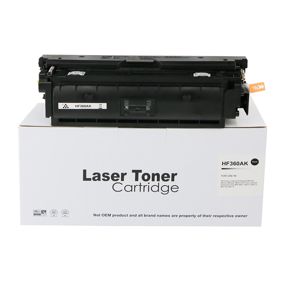 Compatible HP CF360A Std Yld Black Toner Ctg also for 508A