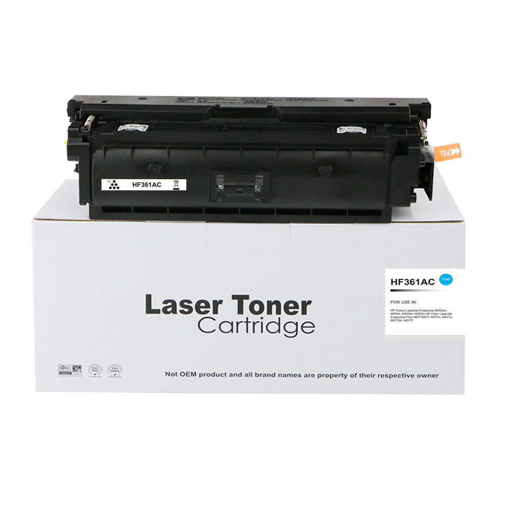 Comp HP CF361A Std Yld Cyan Toner Ctg also for 508A