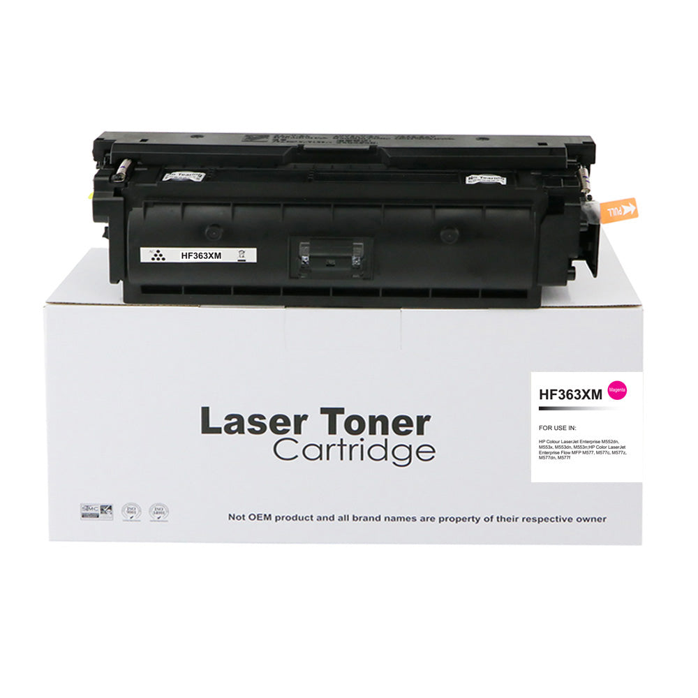 Compatible HP CF363X Hi Yld Magenta Toner Ctg also for 508X