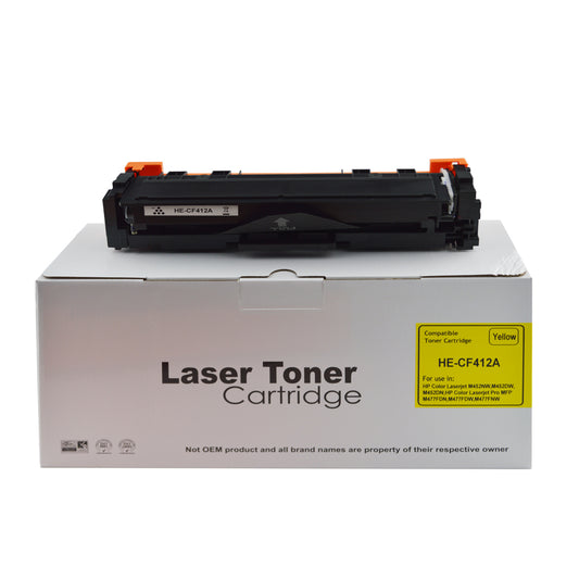 HP CF412A Yellow Std Yld Toner also for HP 412A