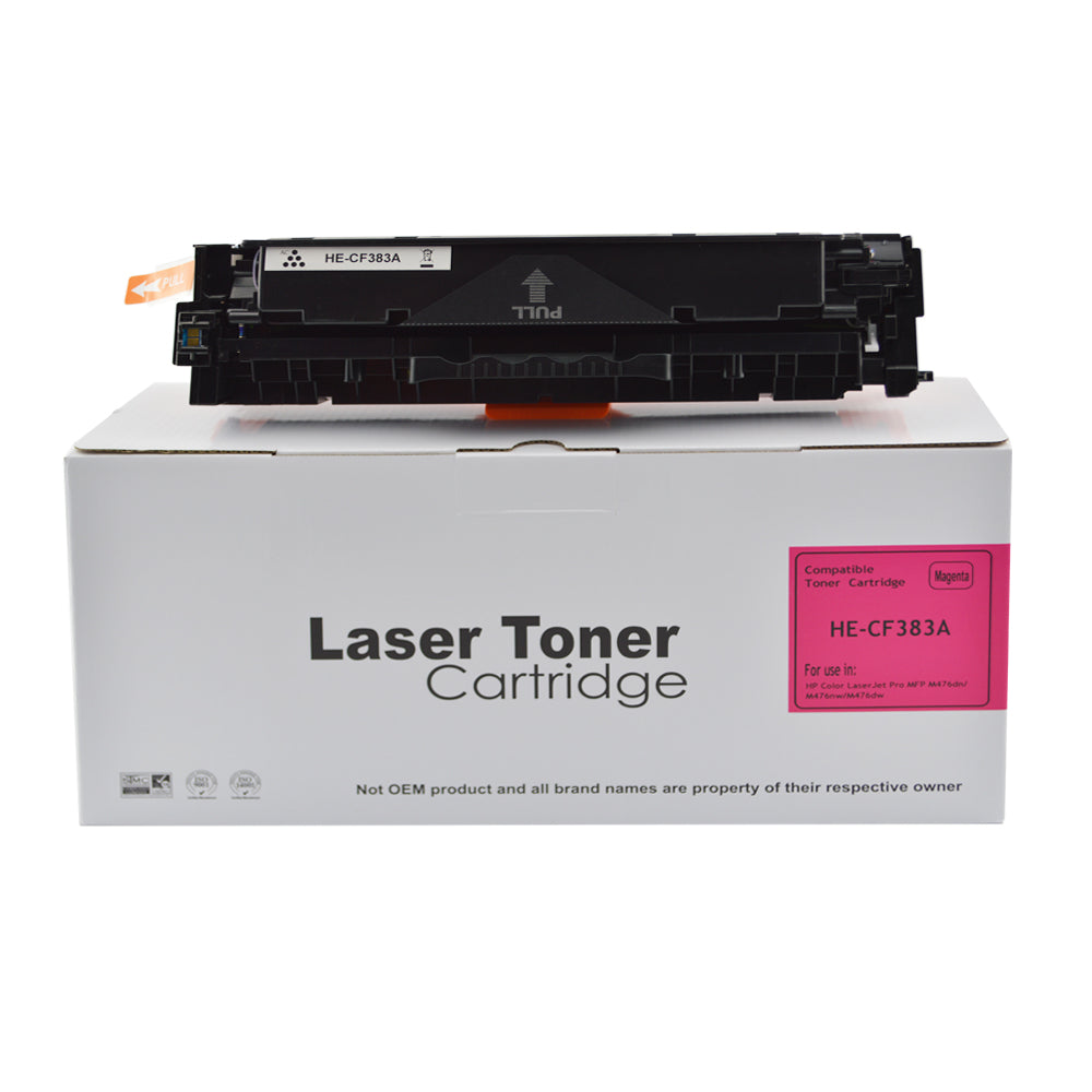 Compatible HP LJ Pro M476 CF383A  Magenta Toner also for 312A
