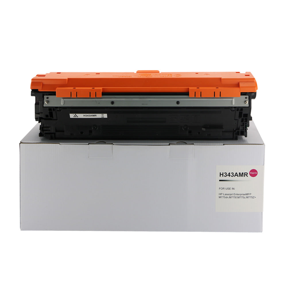 Reman HP M775 Magenta Toner CE343A also for 651A