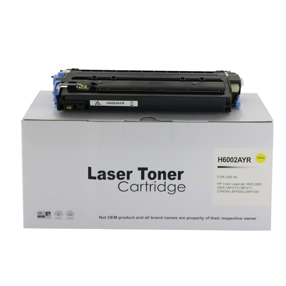 Reman HP Laserjet 2600 Yellow Q6002A also for Canon EP707Y