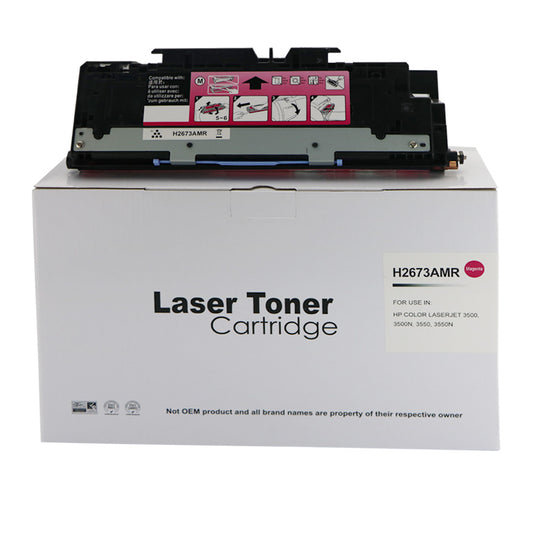 Remanufactured HP Laserjet 3500 Magenta Toner Ctg Q2673A