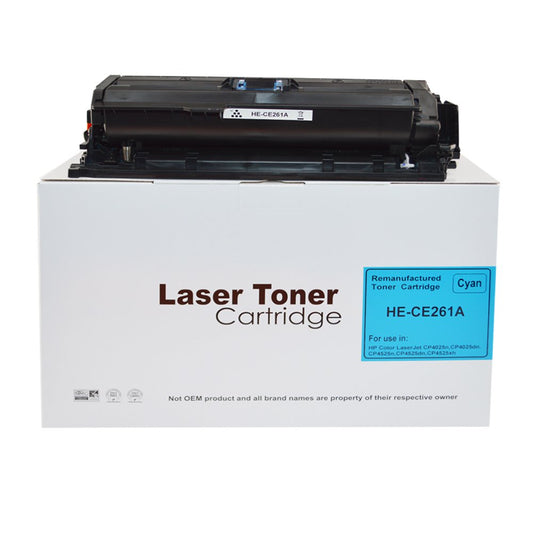 Compatible HP Laserjet CP4025 Cyan CE261A Toner HP648A
