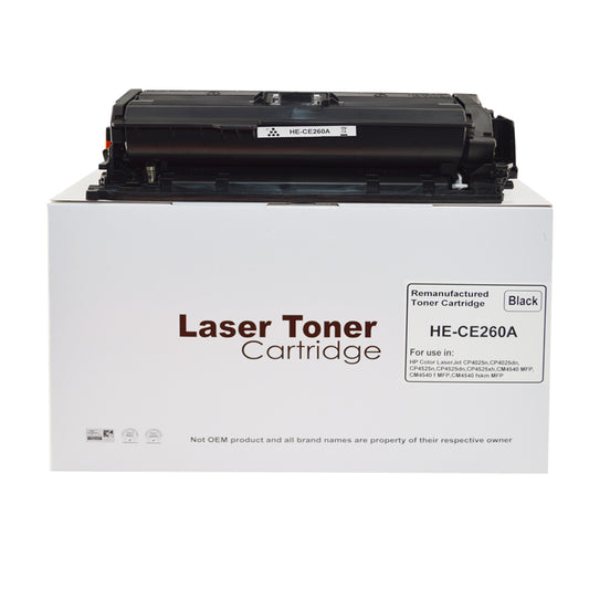 Compatible HP Laserjet CP4025 Std Black Toner CE260A HP648A