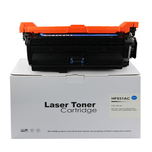 Compatible HP CM4540 Cyan Toner Ctg CF031A