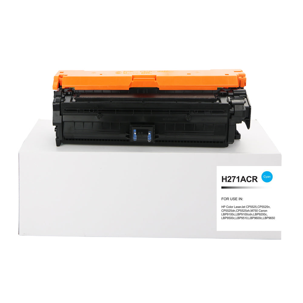 Remanufactured HP Laserjet CP5525 Cyan Toner CE271A