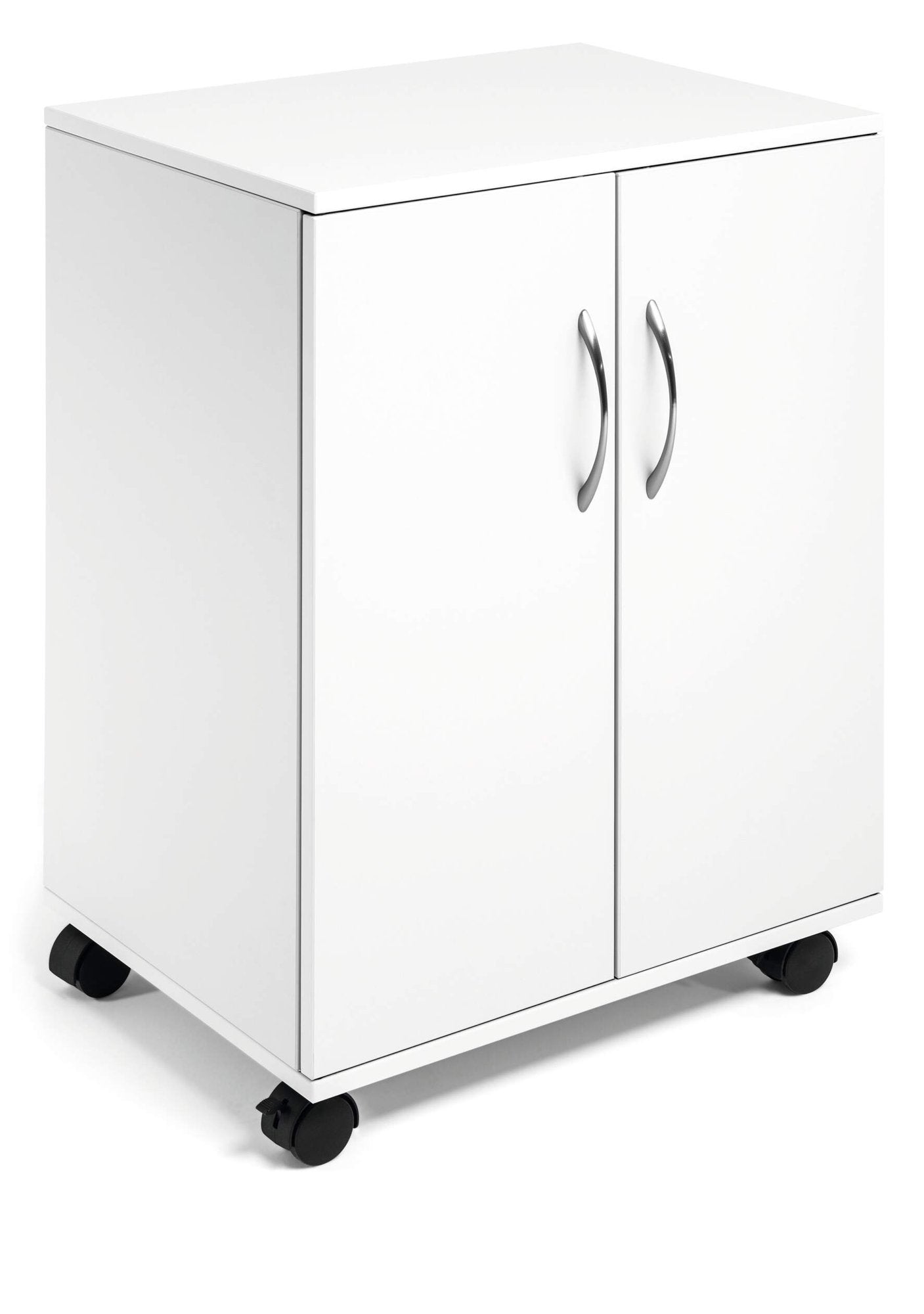 Durable Closed Multi Trolley White