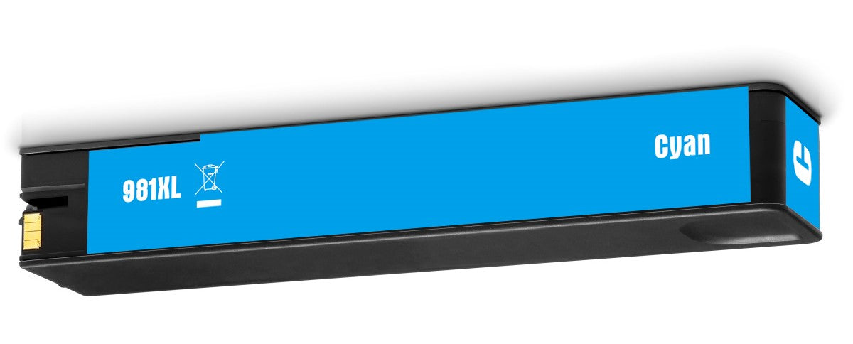 Reman HP G+G 981X Hi Cap Cyan Ink Ctg L0R09A HP 981X