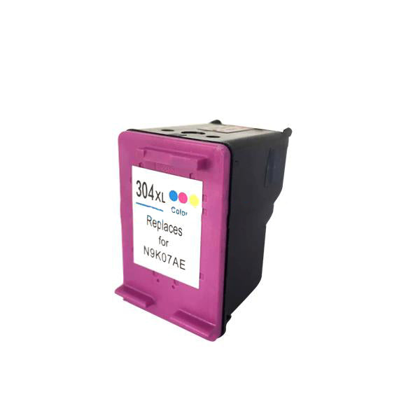 Reman HP N9K07AE Hi Cap Tri Colour Ink Ctg HP 304XL