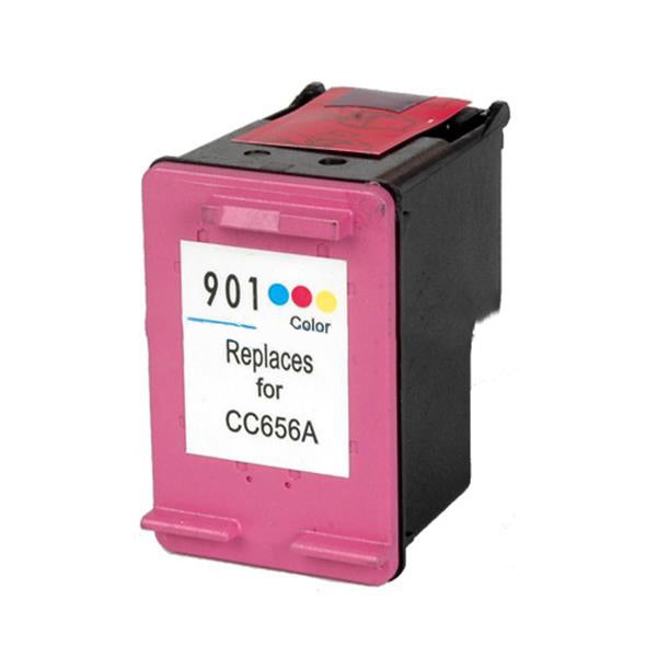 Reman HP CC656EE Colour Ink Ctg No 901XL