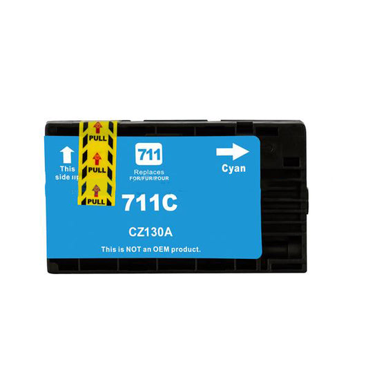 Comp HP G+G CZ130A Hi Cap Cyan Ink Ctg No HP 711 29ml Ink 1600 Pages